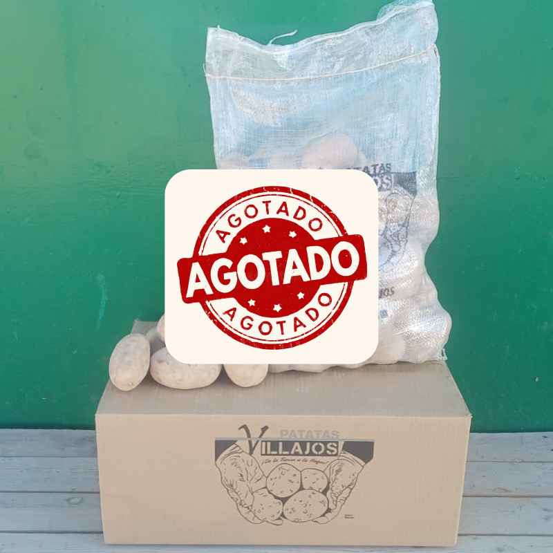 AGOTADO CAJA 10 KG PATATA AGRIA
